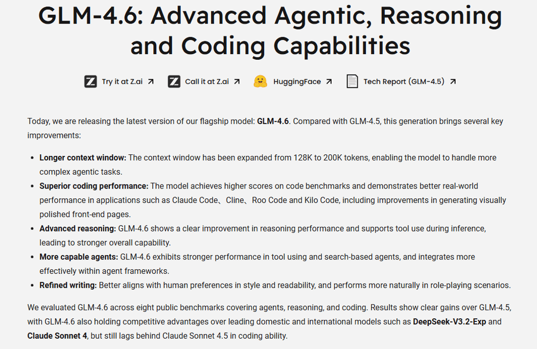GLM-4.6 Specifications